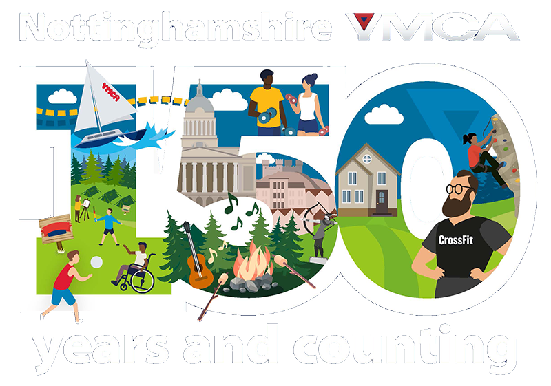 150 ymca logo nottingham